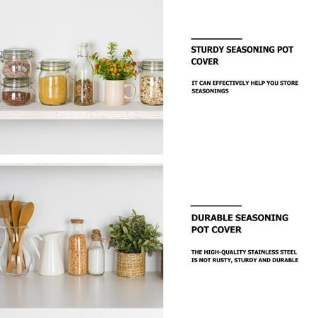 Pot Lid 1Pc 16cm Stainless Steel Seasoning Pot Cover Household Home Seasoning Pot Lid
Pot Lid 1Pc 16cm Stainless Steel Seasoning Pot Cover Household Home Seasoning Pot Lid