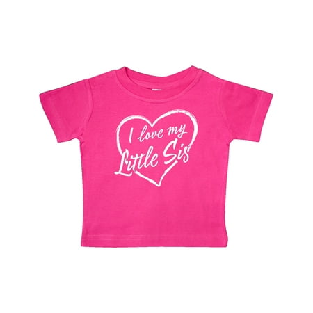 Inktastic I Love My Little Sis in White Chalk Heart Gift Baby Boy or Baby Girl T-Shirt
Inktastic I Love My Little Sis in White Chalk Heart Gift Baby Boy or Baby Girl T-Shirt