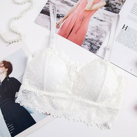〖TOTO〗Intimates For Women Sling Lace Bra Lace Ribbon Chest Pad Lace Camisole Bras Underwear
〖TOTO〗Intimates For Women Sling Lace Bra Lace Ribbon Chest Pad Lace Camisole Bras Underwear