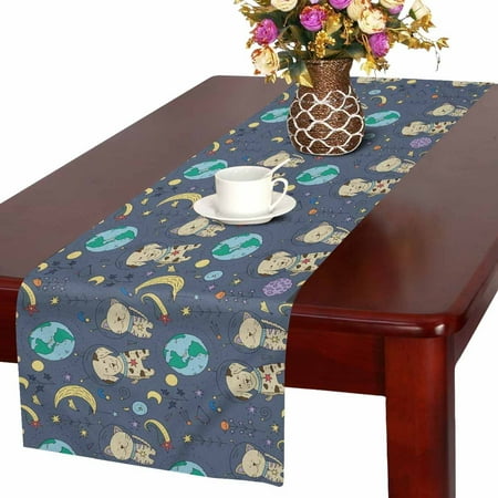 MKHERT Galaxy Dog Table Runner Universe Cat Table Cloth Runner for Wedding Party Banquet Decoration 16x72 inch
MKHERT Galaxy Dog Table Runner Universe Cat Table Cloth Runner for Wedding Party Banquet Decoration 16x72 inch