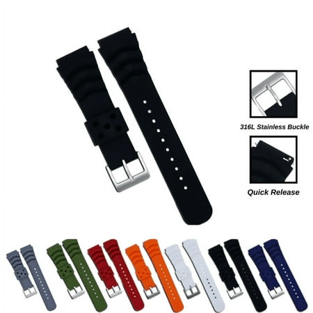The Perfect Part Soft Silicone Watch Band Men's & Women's Smart Watch Bands-Black
