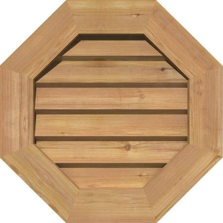 32 W x 32 H Octagonal Gable Vent (37 W x 37 H Frame Size): Unfinished Non-Functional Smooth Western Red Cedar Gable Vent w/ Decorative Face Frame
32 W x 32 H Octagonal Gable Vent (37 W x 37 H Frame Size): Unfinished Non-Functional Smooth Western Red Cedar Gable Vent w/ Decorative Face Frame