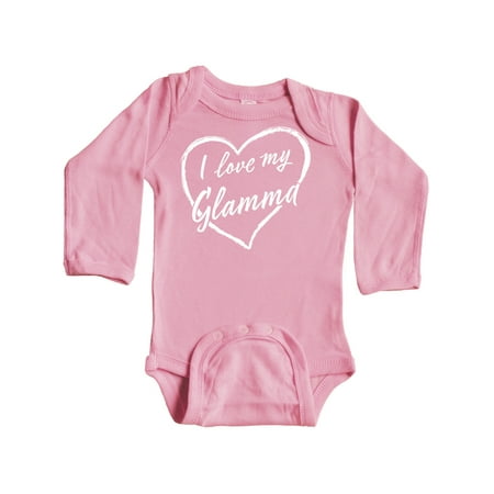Inktastic I Love My Glamma in White Chalk Heart Gift Baby Boy or Baby Girl Long Sleeve Bodysuit
Inktastic I Love My Glamma in White Chalk Heart Gift Baby Boy or Baby Girl Long Sleeve Bodysuit