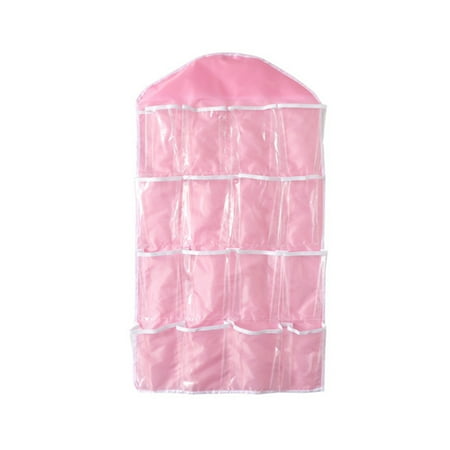 XDian Hanging Storage Bag High Capacity Dust-proof Transparent Visible 16 Grid Multi-role Socks Bra Underwear Organizer for Bedroom
XDian Hanging Storage Bag High Capacity Dust-proof Transparent Visible 16 Grid Multi-role Socks Bra Underwear Organizer for Bedroom