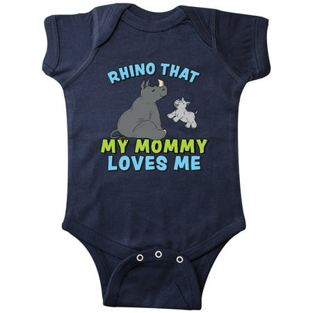 Inktastic Rhino That My Mommy Loves Me with Cute Rhinos Gift Baby Boy or Baby Girl Bodysuit
Inktastic Rhino That My Mommy Loves Me with Cute Rhinos Gift Baby Boy or Baby Girl Bodysuit