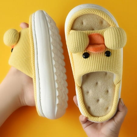 PIKADINGNIS New Quiet Cotton Linen Women Slippers Thick Bottom Indoor Couple Home Non-slip Spring Autumn Cute Duck 2022 Home Woman Shoes
PIKADINGNIS New Quiet Cotton Linen Women Slippers Thick Bottom Indoor Couple Home Non-slip Spring Autumn Cute Duck 2022 Home Woman Shoes
