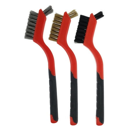 Deuson Stainless Steel Nylon Brass Bristles Wire Brush Set Rust Dirt Removal Device
Deuson Stainless Steel Nylon Brass Bristles Wire Brush Set Rust Dirt Removal Device
