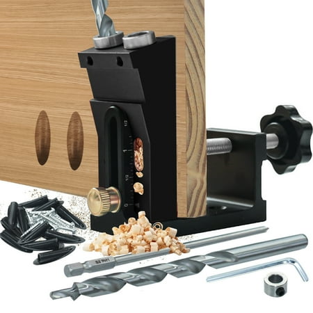 Hole Jig Kit Diy Joint Tool Locator Pocket 15 Joint Slant Locator Pocket Kit Adjustable Dowel Set
Hole Jig Kit Diy Joint Tool Locator Pocket 15 Joint Slant Locator Pocket Kit Adjustable Dowel Set