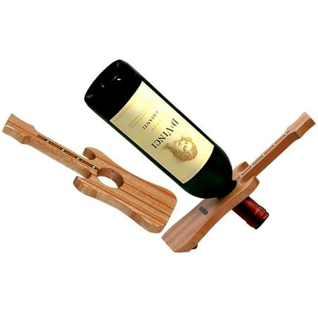 VinoStrumenti VSBS4 Guitar Shape Wine Bottle Stand