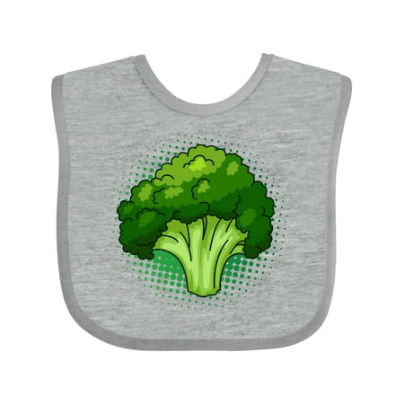 Inktastic Broccoli Vegetable Lover Gift Baby Boy or Baby Girl Bib