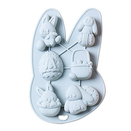 HengL Lovely Rabbit Shape Cake Mold Easter Style Smooth Surface Silicone Chocolate Mold for Home
HengL Lovely Rabbit Shape Cake Mold Easter Style Smooth Surface Silicone Chocolate Mold for Home