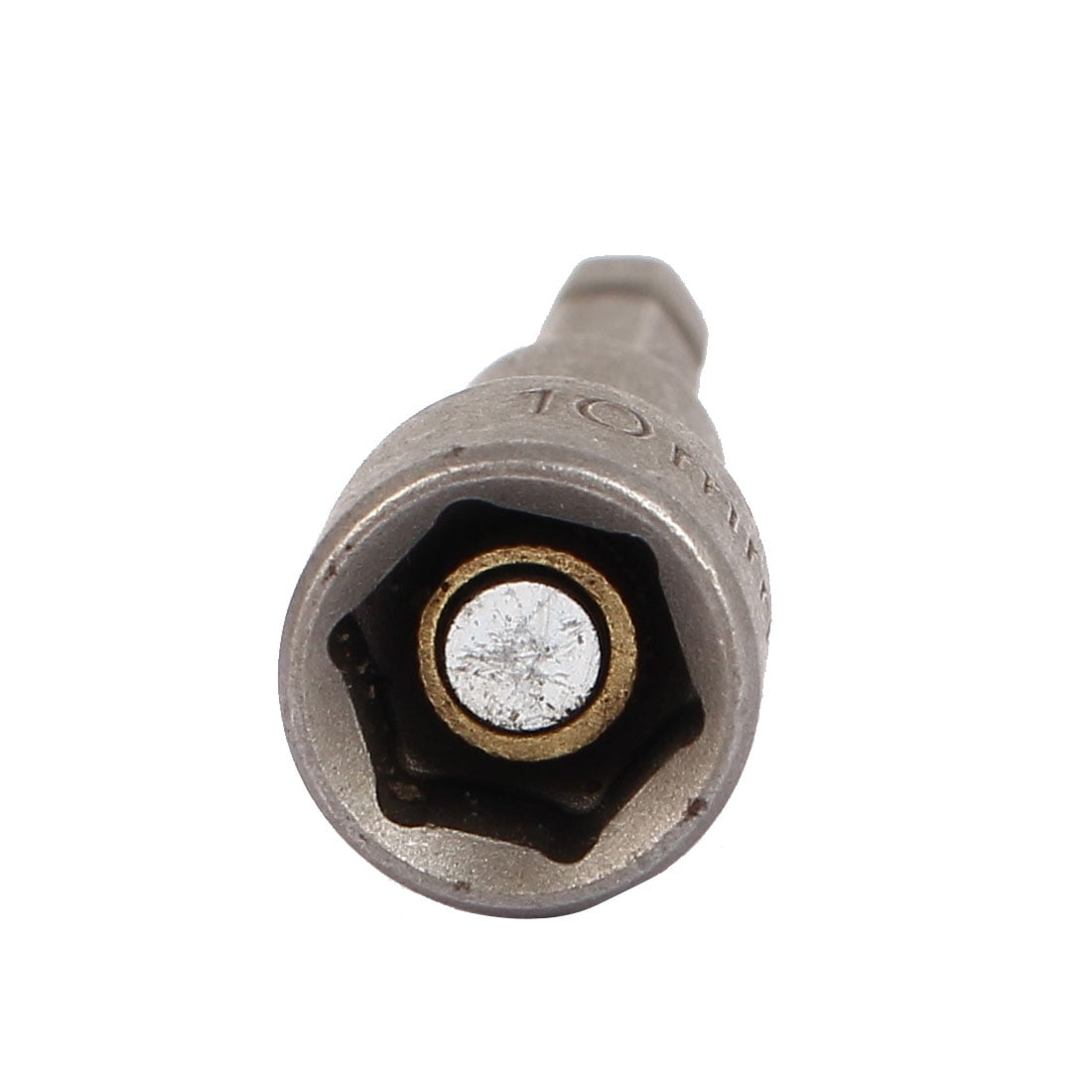 1/4" Hexagon Shank 10mm Socket Metal Hex Nut Driver Bit 65mm