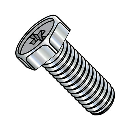 10-32X3/8 Phillips Indented Hex Head Machine Screw Fully Threaded Zinc (Pack Qty 9 000) BC-1106MPH
10-32X3/8 Phillips Indented Hex Head Machine Screw Fully Threaded Zinc (Pack Qty 9 000) BC-1106MPH