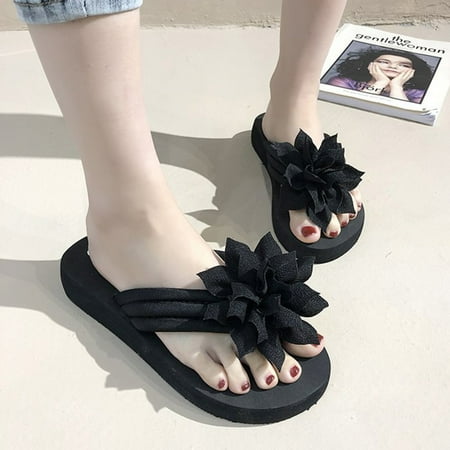 〖Yilirongyumm〗 Black 36 Slippers For Women Summer Bohemian Clip Toe Flip Flops Non-Slip Wedges Slippers Beach Shoes
〖Yilirongyumm〗 Black 36 Slippers For Women Summer Bohemian Clip Toe Flip Flops Non-Slip Wedges Slippers Beach Shoes
