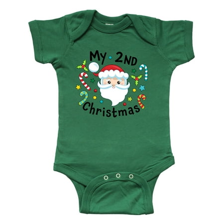 Inktastic My Second Christmas Santa with Candy Canes Gift Baby Boy or Baby Girl Bodysuit
Inktastic My Second Christmas Santa with Candy Canes Gift Baby Boy or Baby Girl Bodysuit