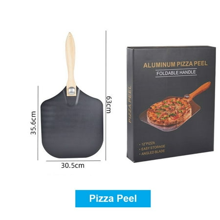 Dechoicelife 12 Inch Pizza Peel Aluminum Pizza Shovel Hard Coated Wooden Handle Pizza Peel Pizza Cutter Pizza Spatula
Dechoicelife 12 Inch Pizza Peel Aluminum Pizza Shovel Hard Coated Wooden Handle Pizza Peel Pizza Cutter Pizza Spatula
