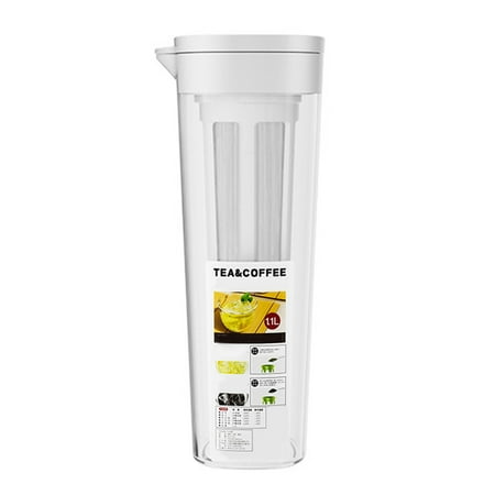SUKIY Portable Iced Cold Brew Pot with Filter Coffee Maker Ice Juice Tea Milk Lemonade
SUKIY Portable Iced Cold Brew Pot with Filter Coffee Maker Ice Juice Tea Milk Lemonade