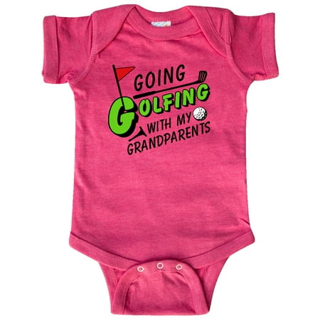 Inktastic Going Golfing with my Grandparents- kids golf Gift Baby Boy or Baby Girl Bodysuit
Inktastic Going Golfing with my Grandparents- kids golf Gift Baby Boy or Baby Girl Bodysuit