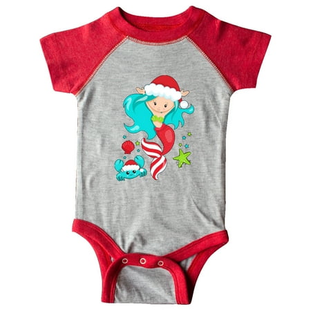 Inktastic Christmas Holiday Mermaid with Cute Crab Gift Baby Boy or Baby Girl Bodysuit
Inktastic Christmas Holiday Mermaid with Cute Crab Gift Baby Boy or Baby Girl Bodysuit