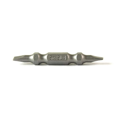 Superior Steel SL204D-25PK Slotted Double End Screwdriver Bits - 2 Inch Long - 4mm Wide Slot - 25 Display Pack
Superior Steel SL204D-25PK Slotted Double End Screwdriver Bits - 2 Inch Long - 4mm Wide Slot - 25 Display Pack