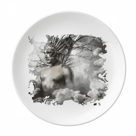 Pritive God Cosmos Regeneration Plate Decorative Porcelain Salver Tableware Dinner Dish
Pritive God Cosmos Regeneration Plate Decorative Porcelain Salver Tableware Dinner Dish
