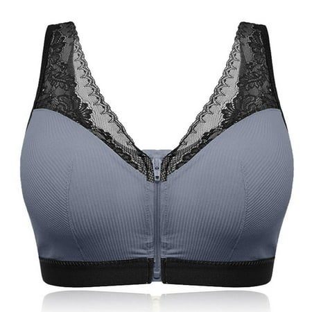 Ykohkofe Women Adjustable Zero-pressure support Bra Front Zipper Support Breast Best Bra
Ykohkofe Women Adjustable Zero-pressure support Bra Front Zipper Support Breast Best Bra