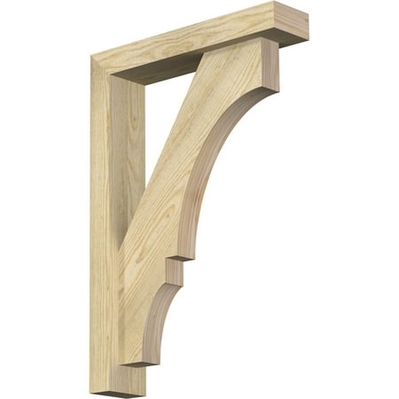 Ekena Millwork 4 W x 18 D x 26 H Balboa Block Rough Sawn Bracket w/ Offset Brace Douglas Fir
Ekena Millwork 4 W x 18 D x 26 H Balboa Block Rough Sawn Bracket w/ Offset Brace Douglas Fir