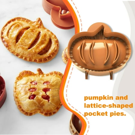 Elroy Hand Pie Mold Plastic Pocket Dough Mould DIY Resistant Dessert Maker Tray Cake Bread Holiday Christmas Baking
Elroy Hand Pie Mold Plastic Pocket Dough Mould DIY Resistant Dessert Maker Tray Cake Bread Holiday Christmas Baking