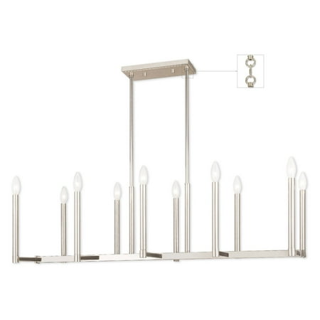 Livex Lighting Alpine 40259 Linear Chandelier