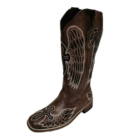 Aueoeo Boots For Women Womens Winter Boots Thick-Heeled Low-Heeled Embroidered Cowboy Boots High-Top Women S Boots Womens Boots Clearance Sale
Aueoeo Boots For Women Womens Winter Boots Thick-Heeled Low-Heeled Embroidered Cowboy Boots High-Top Women S Boots Womens Boots Clearance Sale