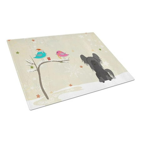 Caroline s Treasures Christmas Presents between Friends Chinese Crested Black Glass Cutting Board Large
Caroline s Treasures Christmas Presents between Friends Chinese Crested Black Glass Cutting Board Large
