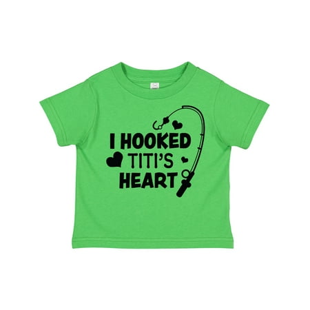Inktastic I Hooked Titi s Heart with Fishing Rod Gift Toddler Boy or Toddler Girl T-Shirt
Inktastic I Hooked Titi s Heart with Fishing Rod Gift Toddler Boy or Toddler Girl T-Shirt