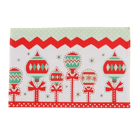 TureClos Christmas Dinner Tableware Mat Dining Table Decoration Cute Mats Party Decorative Coaster Layout Props Home Restaurant Xmas Ball
TureClos Christmas Dinner Tableware Mat Dining Table Decoration Cute Mats Party Decorative Coaster Layout Props Home Restaurant Xmas Ball