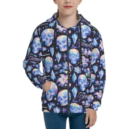 Hoodies for Teen Girls Boys crystal cool Skull flower Long Sleeve Youth Kids Essentials Zip Up Hoodie Lghtweight Fashion Hoodies & Sweatshirts Jacket Fall Winter Outfits Tops
Hoodies for Teen Girls Boys crystal cool Skull flower Long Sleeve Youth Kids Essentials Zip Up Hoodie Lghtweight Fashion Hoodies & Sweatshirts Jacket Fall Winter Outfits Tops