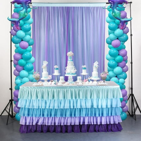 6ft Rainbow Table Skirt Chiffon Tutu Table Skirting for Rectangle Table or Round Table for Wedding Birthday Party Home Decoration Baby Shower
6ft Rainbow Table Skirt Chiffon Tutu Table Skirting for Rectangle Table or Round Table for Wedding Birthday Party Home Decoration Baby Shower