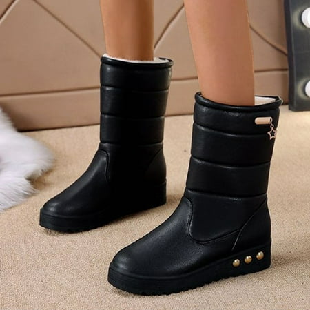 FZM Women shoes cowboy boots Thicksoled Fashion Plush Women s Thermal Breathable Shoes Warm Ankle Slipon Boots Middle Winter Casual Boots Women s Boots
FZM Women shoes cowboy boots Thicksoled Fashion Plush Women s Thermal Breathable Shoes Warm Ankle Slipon Boots Middle Winter Casual Boots Women s Boots