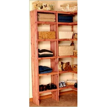 Northern Kentucky Cedar DSCA1212 Aromatic Red Cedar 12 in. Deluxe Solid Cubby Add-On