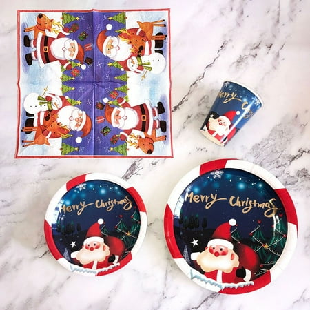 Household Items! WQQZJJ Kitchen Essentials Christmas Disposable Dinnerware Set Supplies For 8 Guests Used Gifts On Clearance
Household Items! WQQZJJ Kitchen Essentials Christmas Disposable Dinnerware Set Supplies For 8 Guests Used Gifts On Clearance