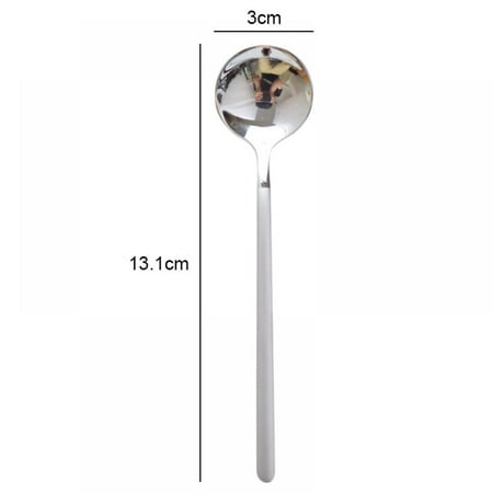 Clearance! Stainless Steel Tea Spoons Coffee Ice Fruit Dessert Spoon Long Handle Teaspoons Tableware Home Decoration
Clearance! Stainless Steel Tea Spoons Coffee Ice Fruit Dessert Spoon Long Handle Teaspoons Tableware Home Decoration