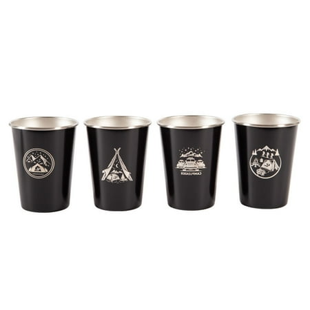 4pcs Camping Tumbler | Insulated Coffee Mug With Anti-slip Slicion Cover | 12 Oz Vacuum Stainless Steel Stackable Tea Tumbler Leak-Proof Mug For Travel Office School Party Camping
4pcs Camping Tumbler | Insulated Coffee Mug With Anti-slip Slicion Cover | 12 Oz Vacuum Stainless Steel Stackable Tea Tumbler Leak-Proof Mug For Travel Office School Party Camping