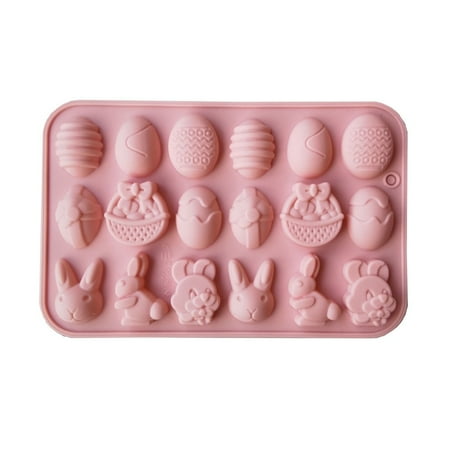 LEUCHTEN 1Pc 18 Cavities Easter Silicone Mold Rabbit Colored Egg Chocolate Cake Mold Holiday Decoration
LEUCHTEN 1Pc 18 Cavities Easter Silicone Mold Rabbit Colored Egg Chocolate Cake Mold Holiday Decoration