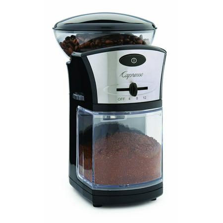 Capresso 559.04 Coffee Burr Grinder, 1\/2 Lbs, Black