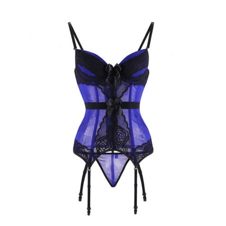 Malisata Teddy Babydoll with Garter Straps Corset Lingerie for Women Plus Size V-Neck Lace Babydoll Strappy Bustier One Piece Bodysuit
Malisata Teddy Babydoll with Garter Straps Corset Lingerie for Women Plus Size V-Neck Lace Babydoll Strappy Bustier One Piece Bodysuit