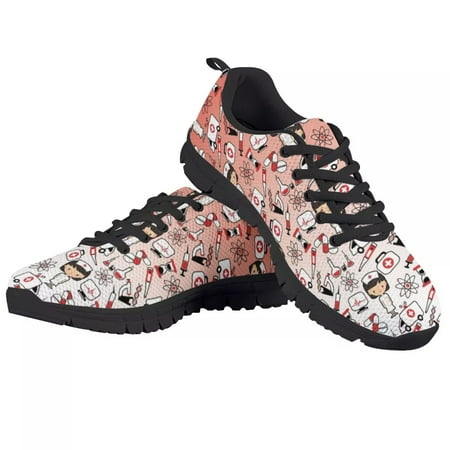 Cute Cartoon Nurse Print Woman Flats Mesh Sneakers Flat Shoes Women Nursing Gifts for Girl Casual Spring Designer Ladies Shoes
Cute Cartoon Nurse Print Woman Flats Mesh Sneakers Flat Shoes Women Nursing Gifts for Girl Casual Spring Designer Ladies Shoes