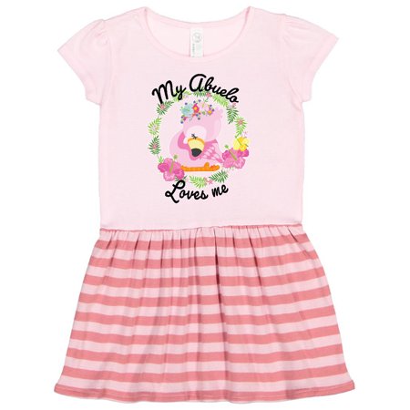 Inktastic Baby Flamingo My Abuelo Loves Me with Flower Wreath Gift Toddler Girl Dress
Inktastic Baby Flamingo My Abuelo Loves Me with Flower Wreath Gift Toddler Girl Dress