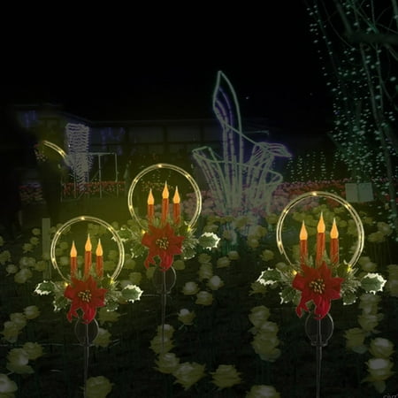 KKCXFJX Tools lightning deals of today LED Christmas Tree Candle Ground Plug Light Solar Outdoor Garden Light
KKCXFJX Tools lightning deals of today LED Christmas Tree Candle Ground Plug Light Solar Outdoor Garden Light