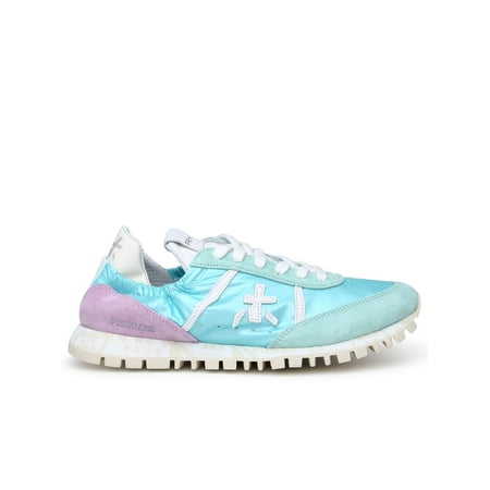 PREMIATA Woman Sneaker Seand In Misto Pelle Azzurra
