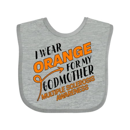 Inktastic I Wear Orange for My Godmother- Multiple Sclerosis Awareness Gift Baby Boy or Baby Girl Bib
Inktastic I Wear Orange for My Godmother- Multiple Sclerosis Awareness Gift Baby Boy or Baby Girl Bib