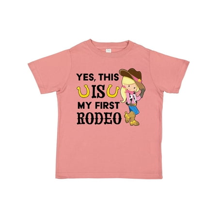 Inktastic Yes This is My First Rodeo- Cowgirl in Hat and Boots Gift Toddler Toddler Girl T-Shirt
Inktastic Yes This is My First Rodeo- Cowgirl in Hat and Boots Gift Toddler Toddler Girl T-Shirt