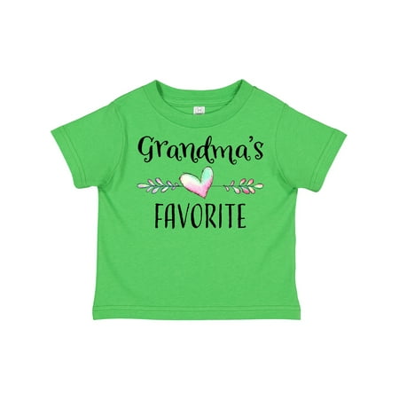 Inktastic Grandmas Favorite- Heart Grandchild Gift Toddler Boy or Toddler Girl T-Shirt
Inktastic Grandmas Favorite- Heart Grandchild Gift Toddler Boy or Toddler Girl T-Shirt